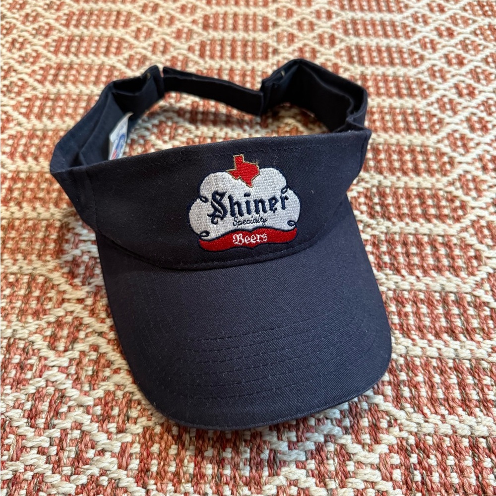 Shiner Beers Embroidered Blue Visor